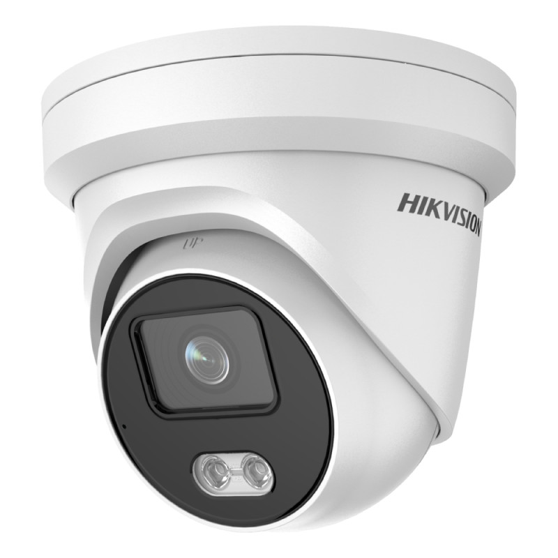 IP-видеокамера 4 Мп Hikvision DS-2CD2347G2-LU (2.8 мм) ColorVu со встроенным микрофоном для системы видеонаблюдения