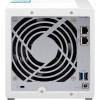 Система хранения данных QNAP TS-431P3-4G с 4 отсеками для дисков, 4GB RAM, настольное исполнение