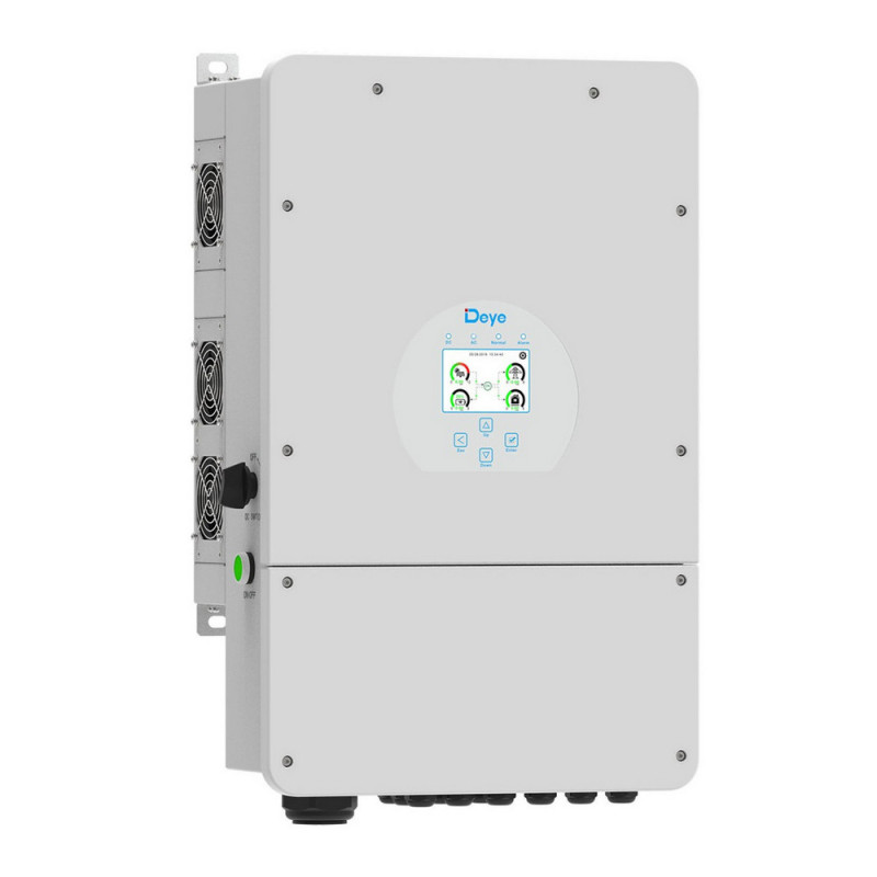 Инвертор гибридный 12 кВт Deye SUN-12K-SG02LP1-EU-AM3 однофазный, с Wi-Fi