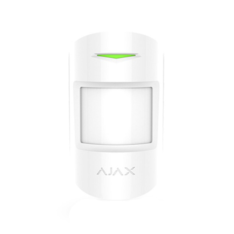 Беспроводной датчик движения и разбиения Ajax CombiProtect (8EU) ASP white