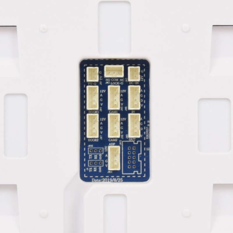 Комплект видеодомофона ATIS AD-1070FHD/T White с поддержкой Tuya Smart + AT-400FHD Black