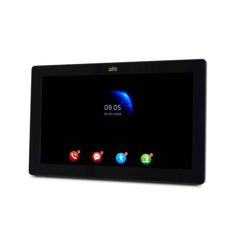 Комплект видеодомофона ATIS AD-1070FHD Black + AT-400FHD Black
