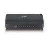 Коммутатор на 8 портов ZyXEL GS-108S v2 (GS-108SV2-EU0101F) в пластиковом корпусе