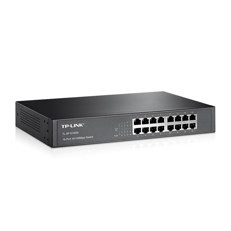 Коммутатор TP-Link TL-SF1016DS 16-портовый неуправляемый