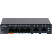 Некерований PoE-комутатор Dahua DH-CS4006-4ET-60 з 4 портами PoE