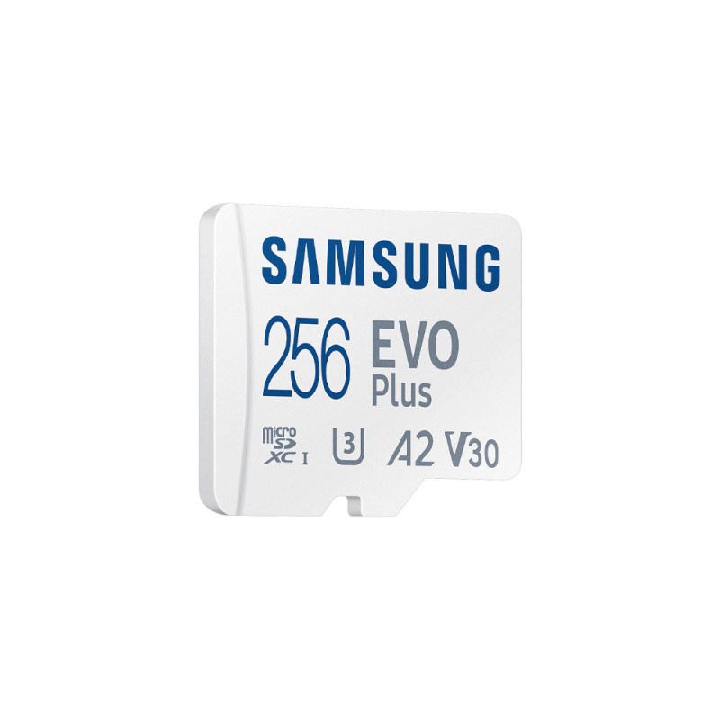 Карта памяти Samsung Evo MicroSDXC 256GB UHS-I U3 V30 A2 + адаптер SD (MB-MC256SA/EU)