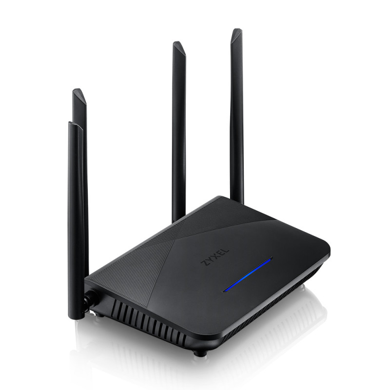 Беспроводной маршрутизатор ZYXEL NBG7510 AX1800, WiFi6, 1xGE WAN, 3xGE LAN, MU-MIMO, 4 антенны (NBG7510-EU0101F)