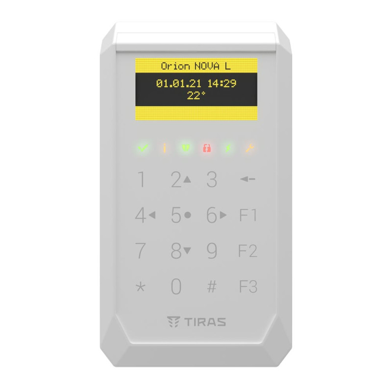 Клавиатура K-PAD OLED+ (white)