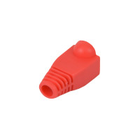 Изолирующие колпачки для коннектора RJ-45 красные, упаковка 100 шт.