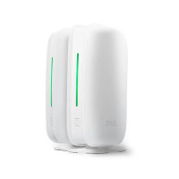 Комплект из двух Mesh Wi-Fi маршрутизаторов ZYXEL Multy M1 AX1800, WiFi6, 1xGE WAN, 3xGE LAN, Amazon Alexa, 2шт (WSM20-EU0201F)
