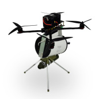 FPV Дрон 10 дюймов «Амага 10-О15» на оптоволокне 20 км, с дневной камерой, кодифицировано