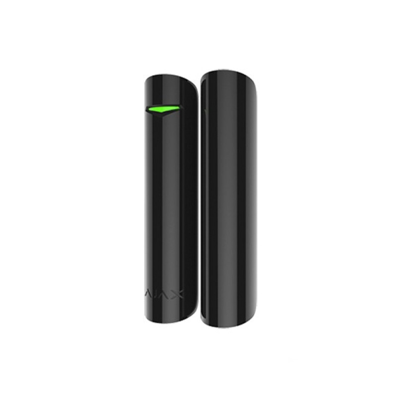 Беспроводной датчик открытия дверей/окон Ajax DoorProtect Plus (8EU) ASP black с сенсором удара и наклона