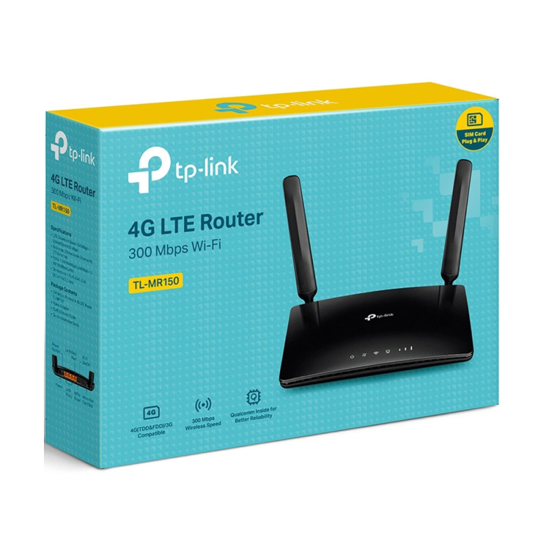 Маршрутизатор TP-Link TL-MR150 N300 4G LTE Wi-Fi