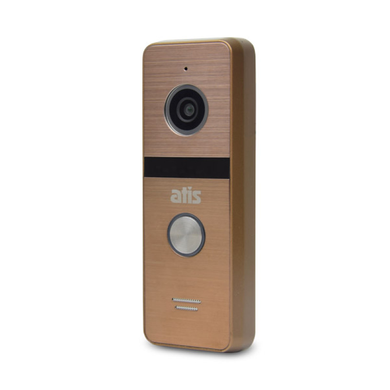 Комплект Wi-Fi видеодомофонa 7" ATIS AD-770FHD/T-White с поддержкой Tuya Smart + AT-400HD Gold