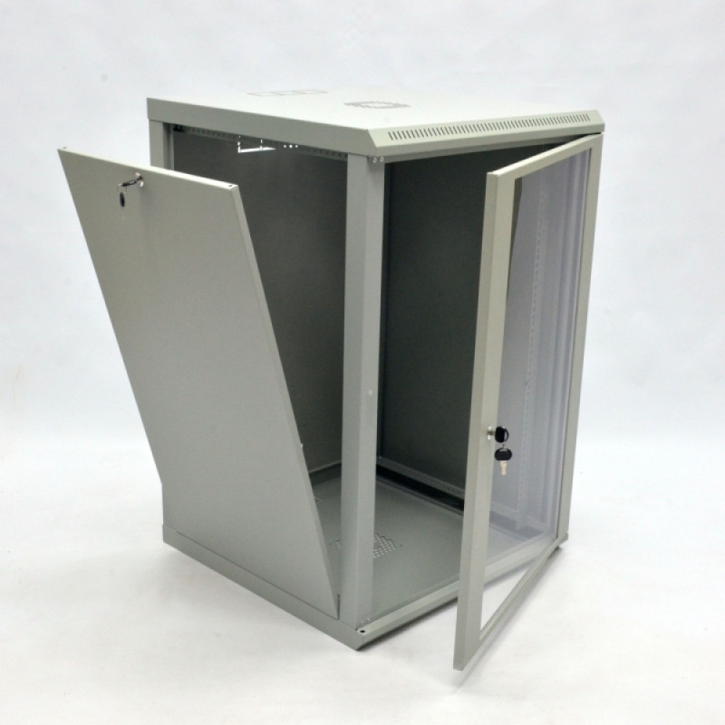 Шкаф серверный CMS 18U 600 x 600 x 907 UA-MGSWL186G для сетевого оборудования