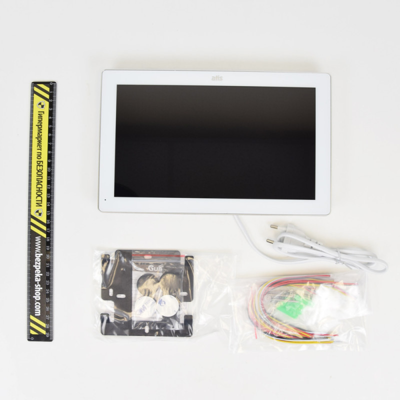 Комплект видеодомофона ATIS AD-1070FHD/T White с поддержкой Tuya Smart + AT-400FHD Black