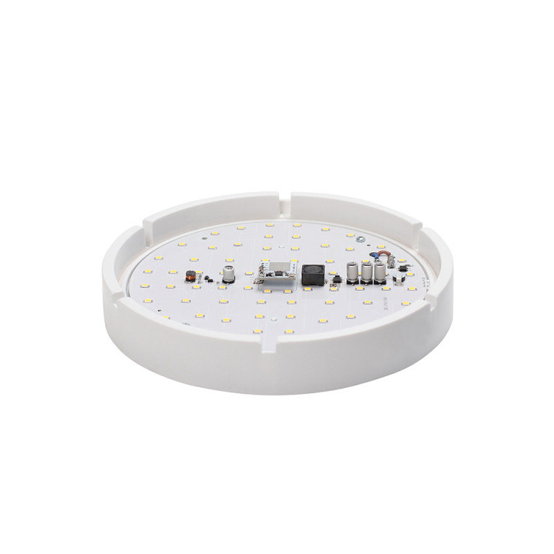 Светильник ERKA 1065D.i LED-В с датчиком движения 12 W 6000K круглый белый/белый Е27 IP 65