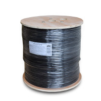 FTP 4*2*0.5-CU PE кат.5е (FTP медь наружная) Wooden бухта 305 м