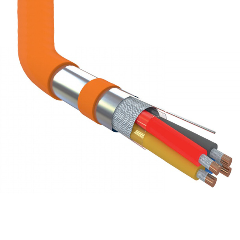 Огнестойкий кабель УкрПожКабель JE-H(St)H FE180/E30 4x2x0,8 (1 метр)
