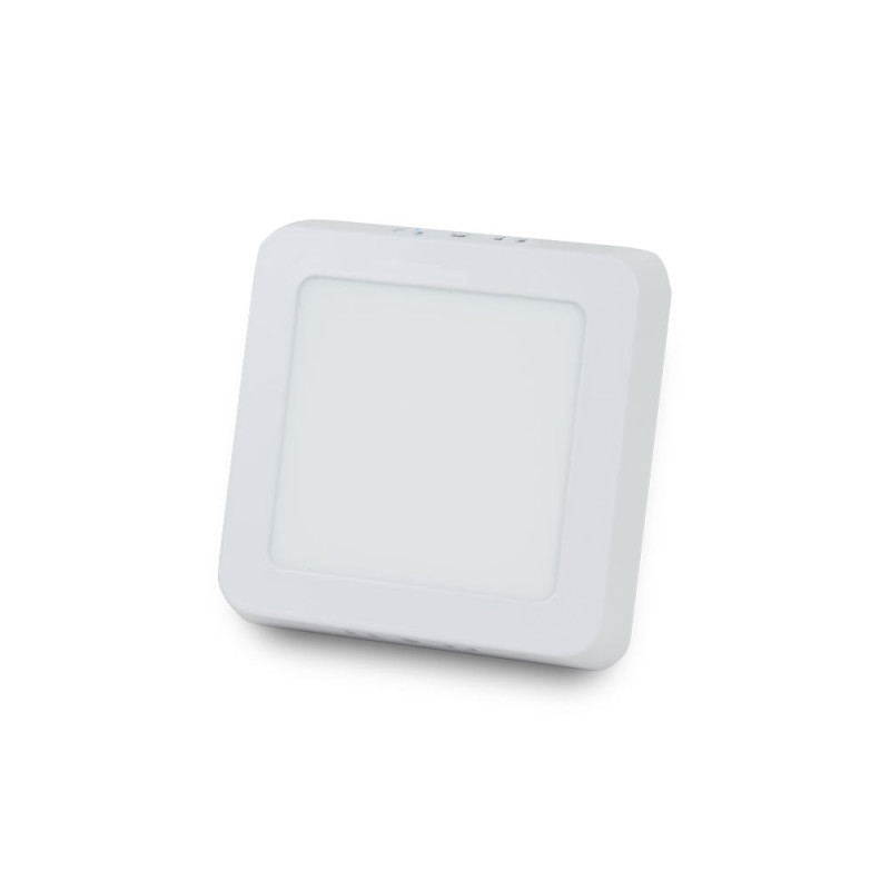 Комплект из 3-х светильников светодиодных LIGHTWELL LW-SQ-SRF-6 6 W квадрат, накладной