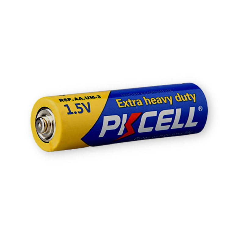 Комплект из 20 батареек PKCELL Extra Heavy Duty AA R6P 1.5V по 2шт./блистер