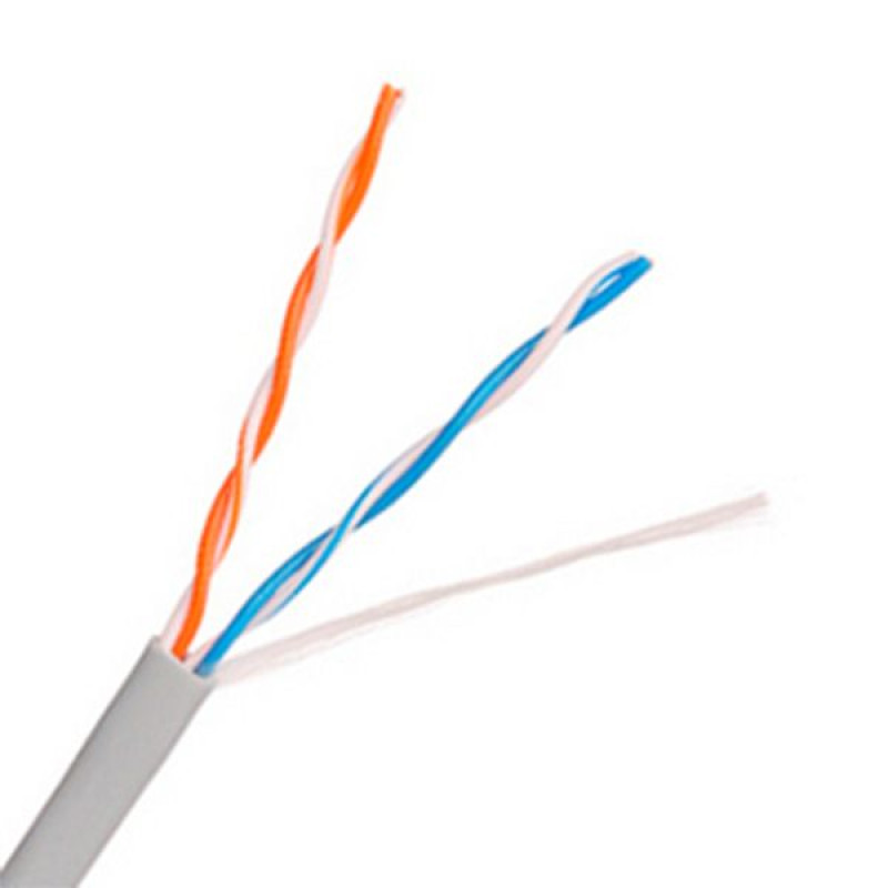 UTP 2*2*0.48-CU кат.5е (UTP медь внутренняя) бухта 305м