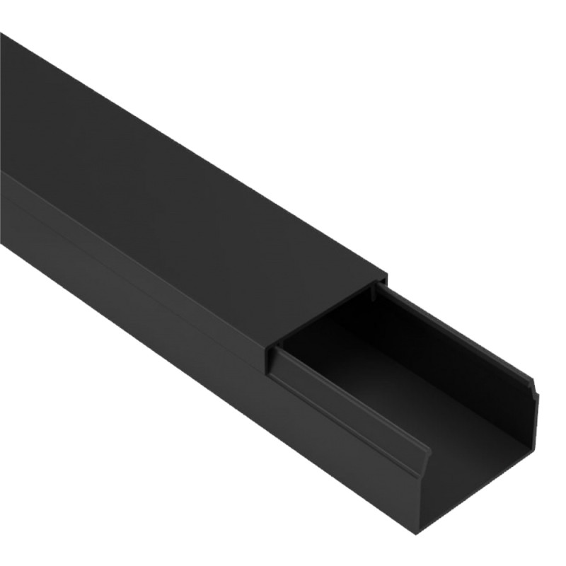 Кабельний канал 220 TM Professional 15x10x2000 мм чорний