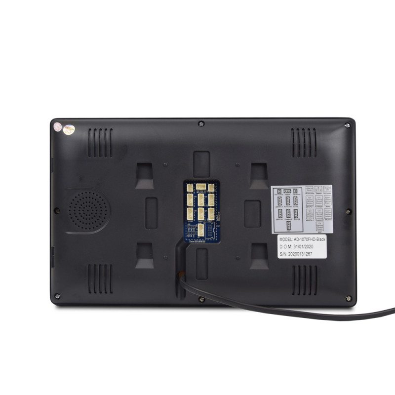 Комплект відеодомофона ATIS AD-1070FHD/T Black з підтримкою Tuya Smart + AT-400HD Black