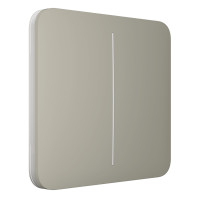Выключатель Ajax LightSwitch 2-gang Olive двухклавишный