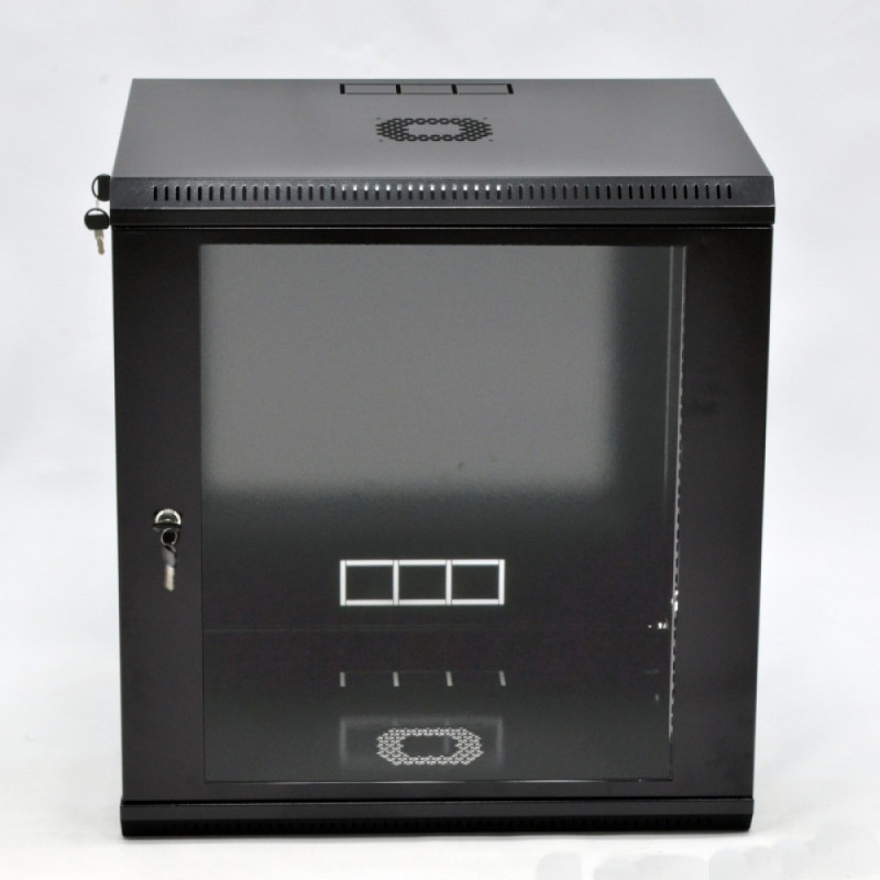 Шкаф серверный CMS 12U 600 х 600 х 640 UA-MGSWL126B для сетевого оборудования