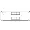 Шкаф серверный CMS 4U 600 x 350 x 284 UA-MGSWL435G для сетевого оборудования