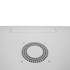 Шафа серверна SteelNet 6U 600 x 350 для мережевого обладнання (скло, сірий)