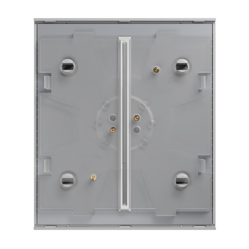 Кнопка Ajax CenterButton (2-gang) fog для двухклавишного выключателя
