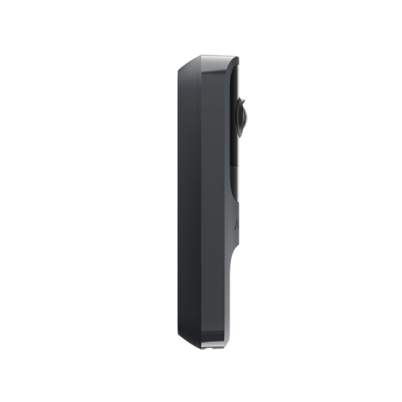 Відеодзвінок Ajax DoorBell graphite з вбудованим штучним інтелектом, ІЧ-сенсором та керуванням у застосунках