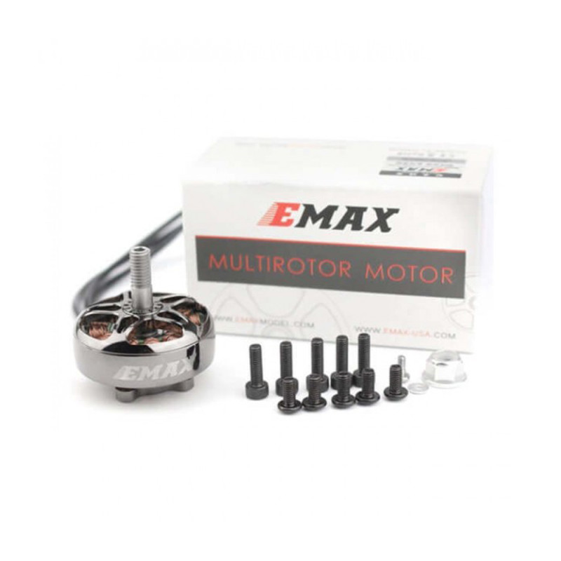 Бесколлекторный мотор EMAX ECO II 2807 1300kv с максимальной тягой 2640 г
