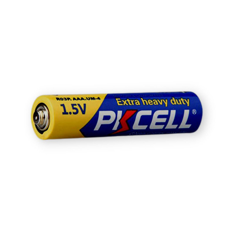 Батарейка PKCELL Extra Heavy Duty AAA R03P 1.5V, 2шт/.плівка