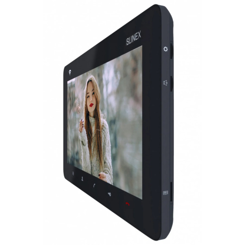 Видеодомофон Slinex SM-07N Cloud (graphite) с Wi-Fi, детектором движения и записью видео