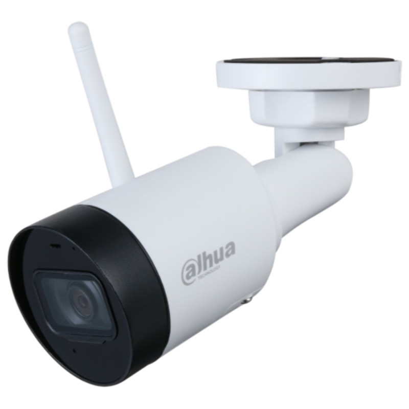 IP-відеокамера 4 Mп Dahua DH-IPC-HFW1430DS1-SAW (2.8 мм) з Wi-Fi та вбудованим мікрофоном для системи відеоспостереження (MicroSD Dahua 64Gb в подарунок)