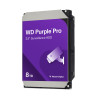 Жесткий диск 8TB Western Digital WD Purple Pro WD8001PURP для видеонаблюдения с AI