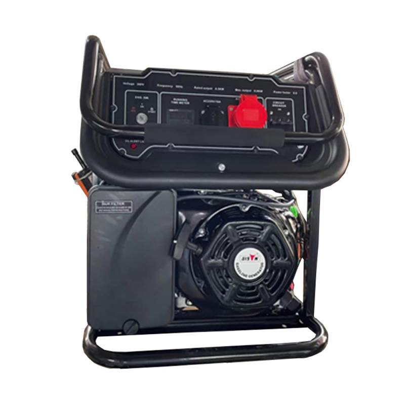 Бензиновый генератор 3 фазы BISON BS8500ES максимальная мощность 8 кВт