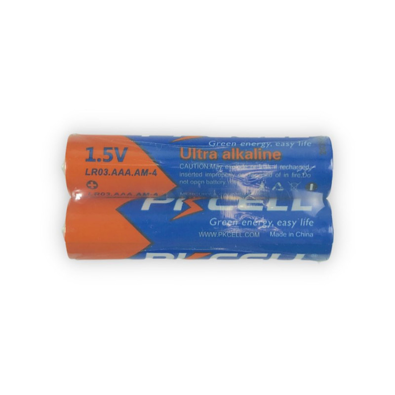 Батарейка PKCELL Ultra Alkaline AAA LR03 1.5V, 2шт./пленка