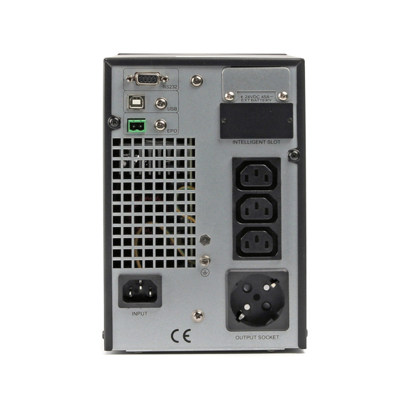 Источник бесперебойного питания EnerGenie EG-UPSO-1000 1000ВА/900Вт двойного преобразования с правильной синусоидой