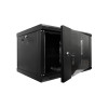 Шкаф серверный SteelNet 4U 600 x 350 для сетевого оборудования (стекло, черный)