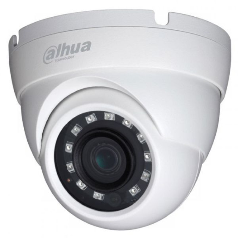 HD-CVI видеокамера 2 Мп Dahua HAC-HDW1200MP-S3-0280B для системы видеонаблюдения