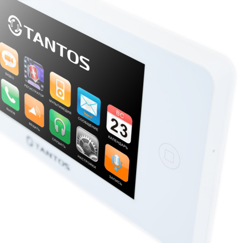 Видеодомофон Tantos Neo 7" (White)