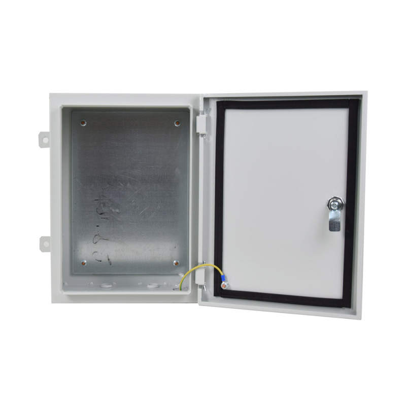 Корпус монтажный 400*300*200 IP54 (1,0) (КЭП 40.30.20-1.0.Ц.0 IP54) с монтажной панелью