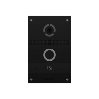 IP панель вызова Bas-IP AV-08FB black с распознаванием лиц и считывателем UKEY