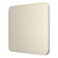 Кнопка Ajax SoloButton (1-gang/2-way) ivory для одноклавишного или проходного выключателя