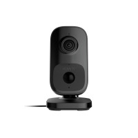 Wi-Fi камера відеоспостереження Ajax IndoorCam black з ІЧ датчиком руху та вбудованим ШІ