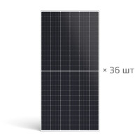 Солнечная панель JA Solar JAM72D40-600/LB (паллетта 36 шт)